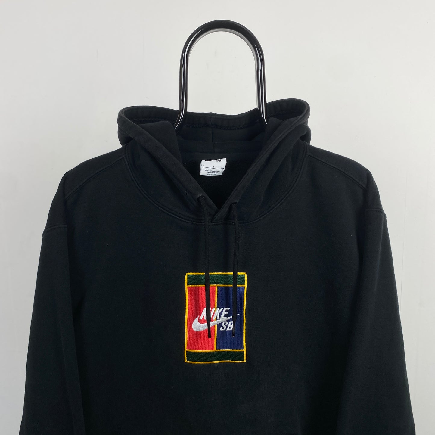 00s Nike Court Sb Hoodie Black Small