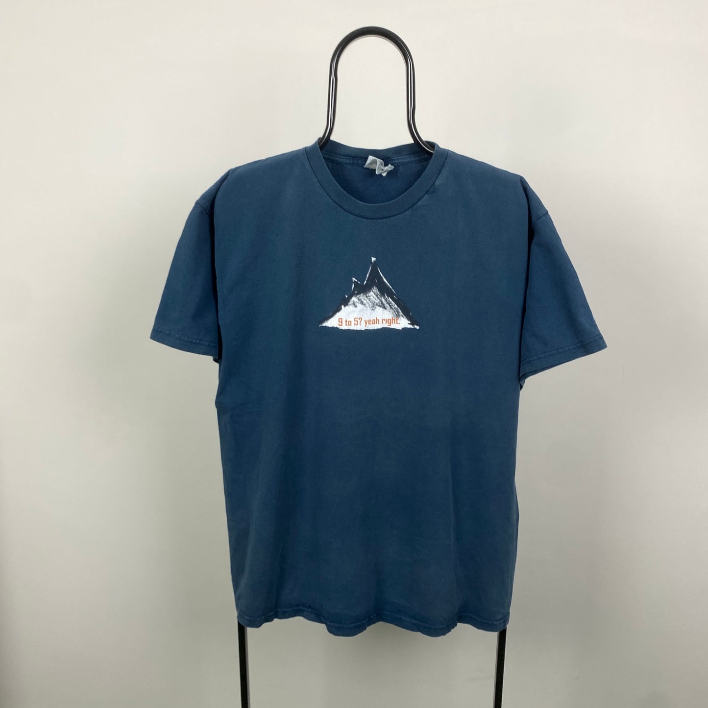 90s Nike ACG T-Shirt Blue Large