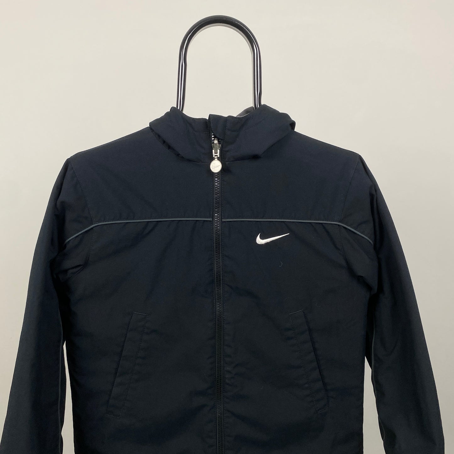 00s Nike Reversible Piping Jacket Black XS