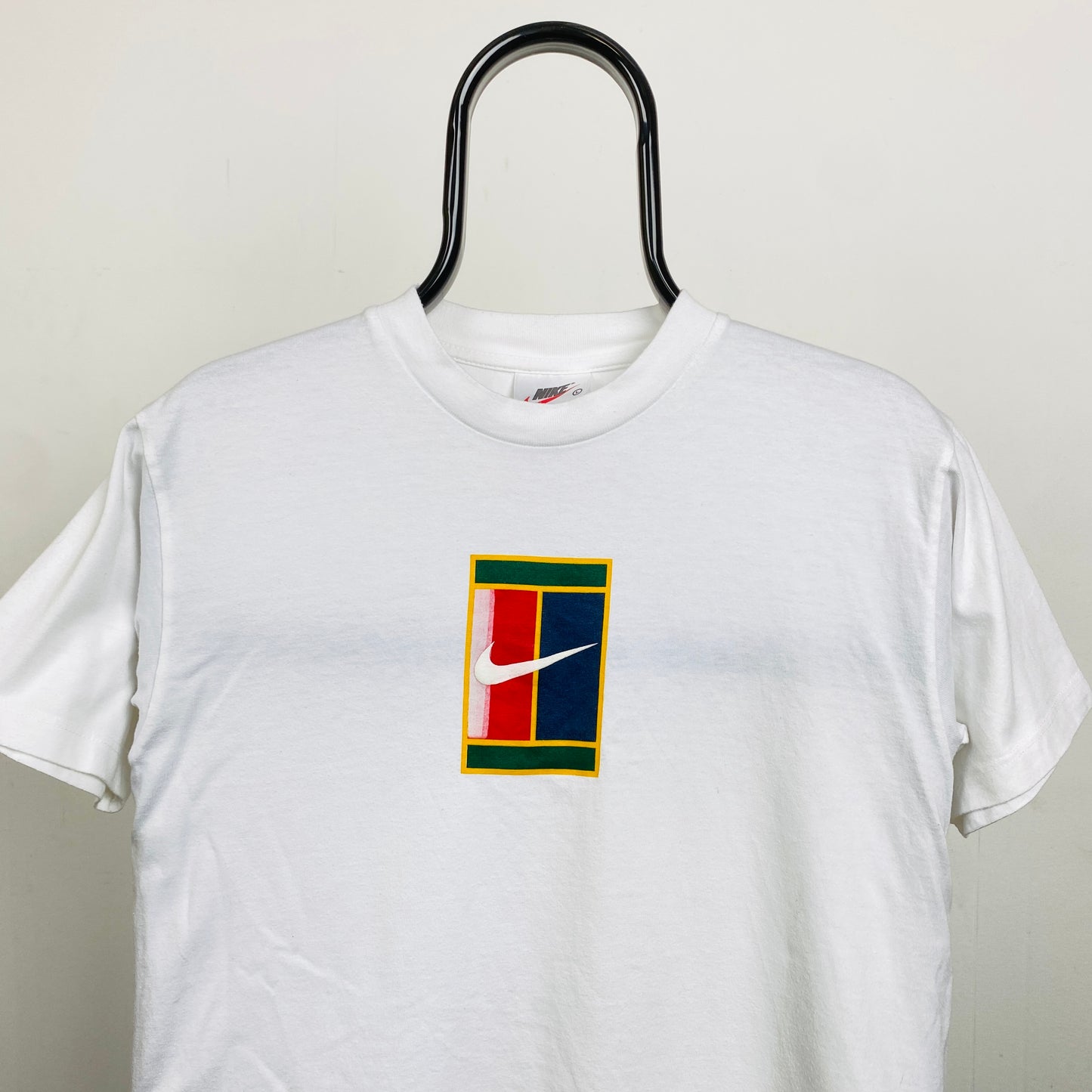 90s Nike Challenge Court T-Shirt White Womens Large