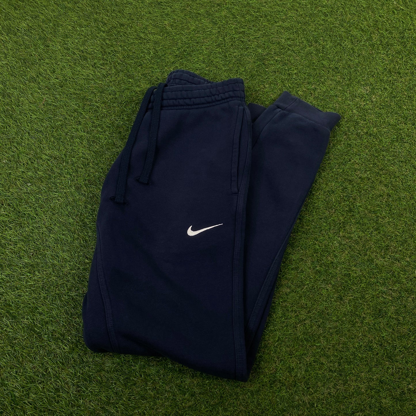 00s Nike Cotton Joggers Blue Small