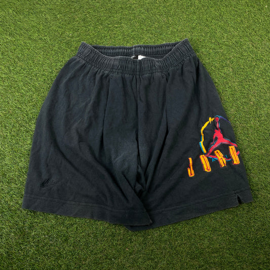 90s Nike Air Jordan Cotton Shorts Black XL