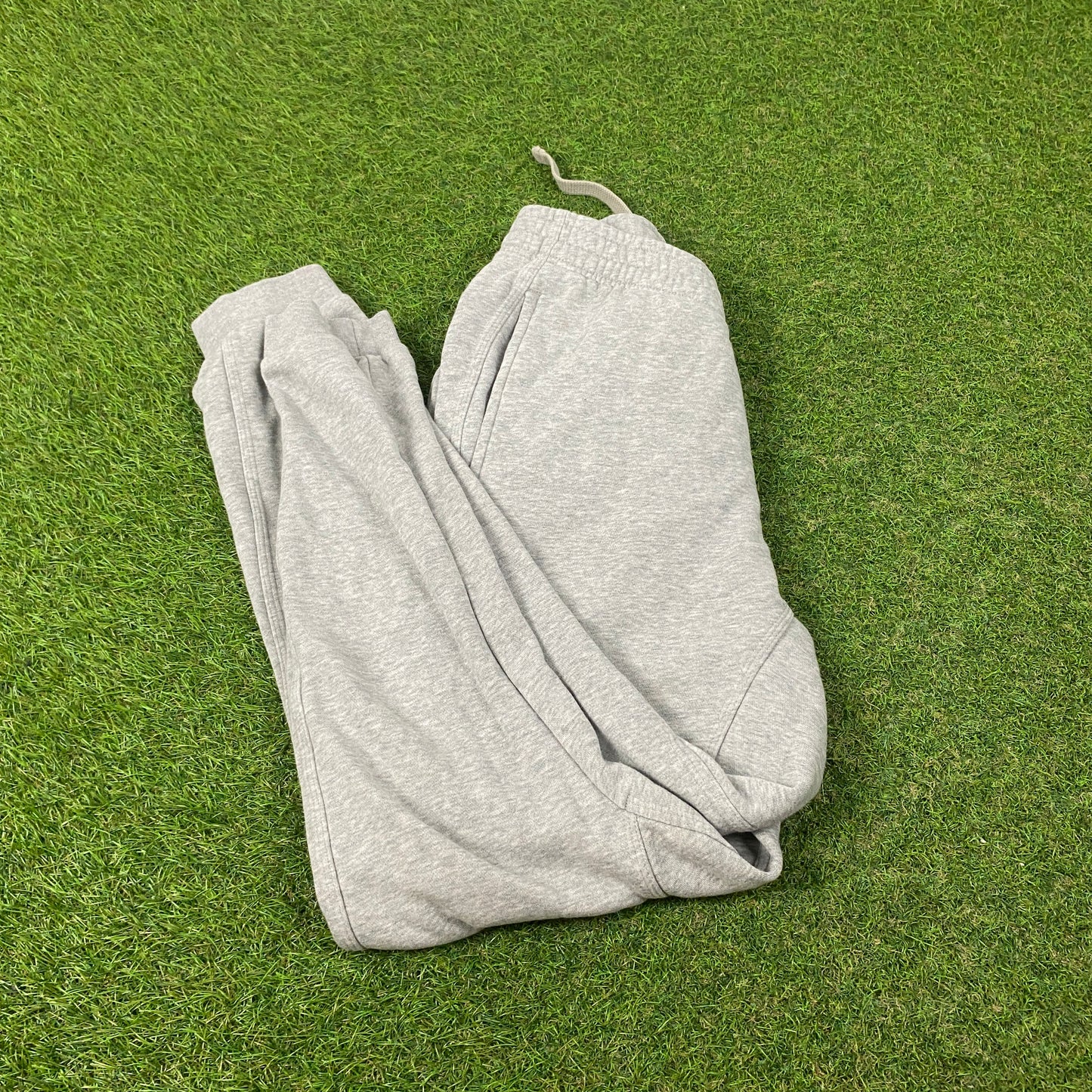 00s Nike Cotton Joggers Grey Small