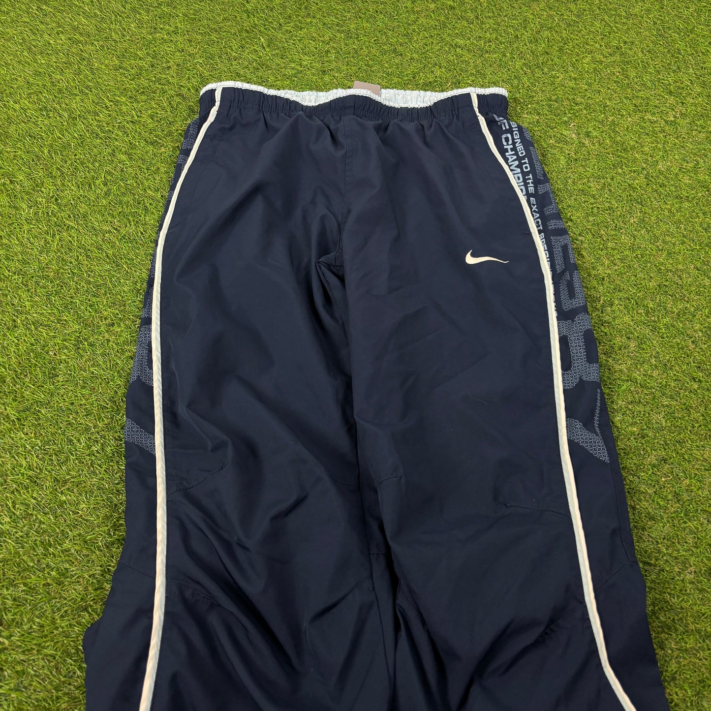 00s Nike Air Max Piping Joggers Blue Small