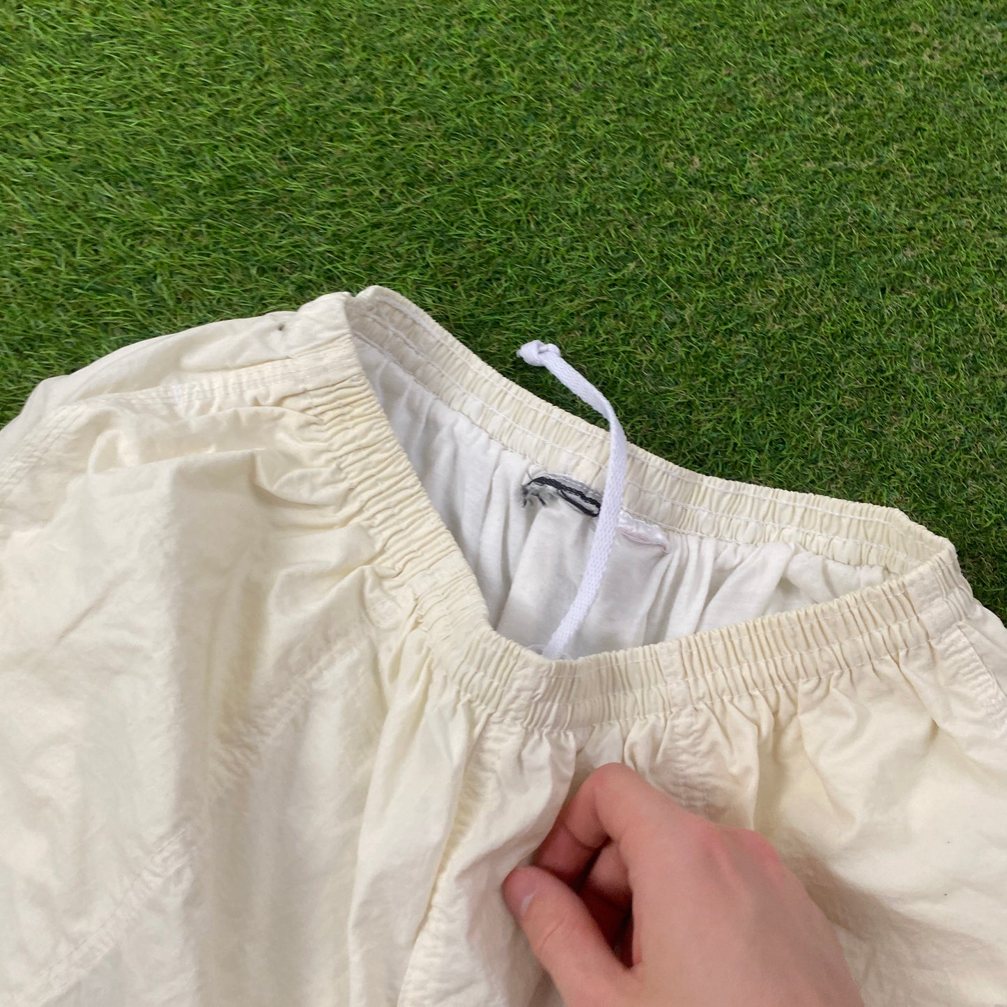 90s Nike Shorts Cream White Large