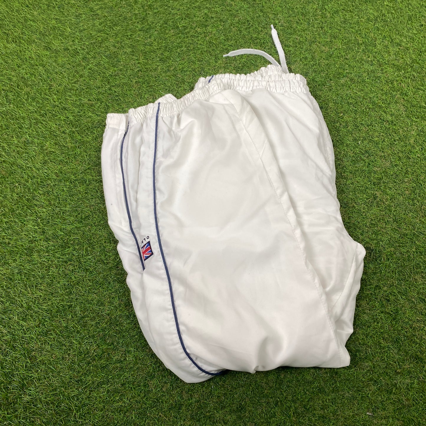 Retro Reebok Piping Joggers White XS