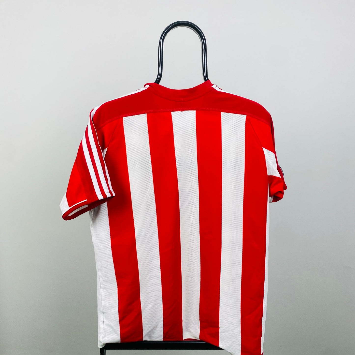 00s Adidas Club Deportivo MLS Football Shirt T-Shirt Red Small
