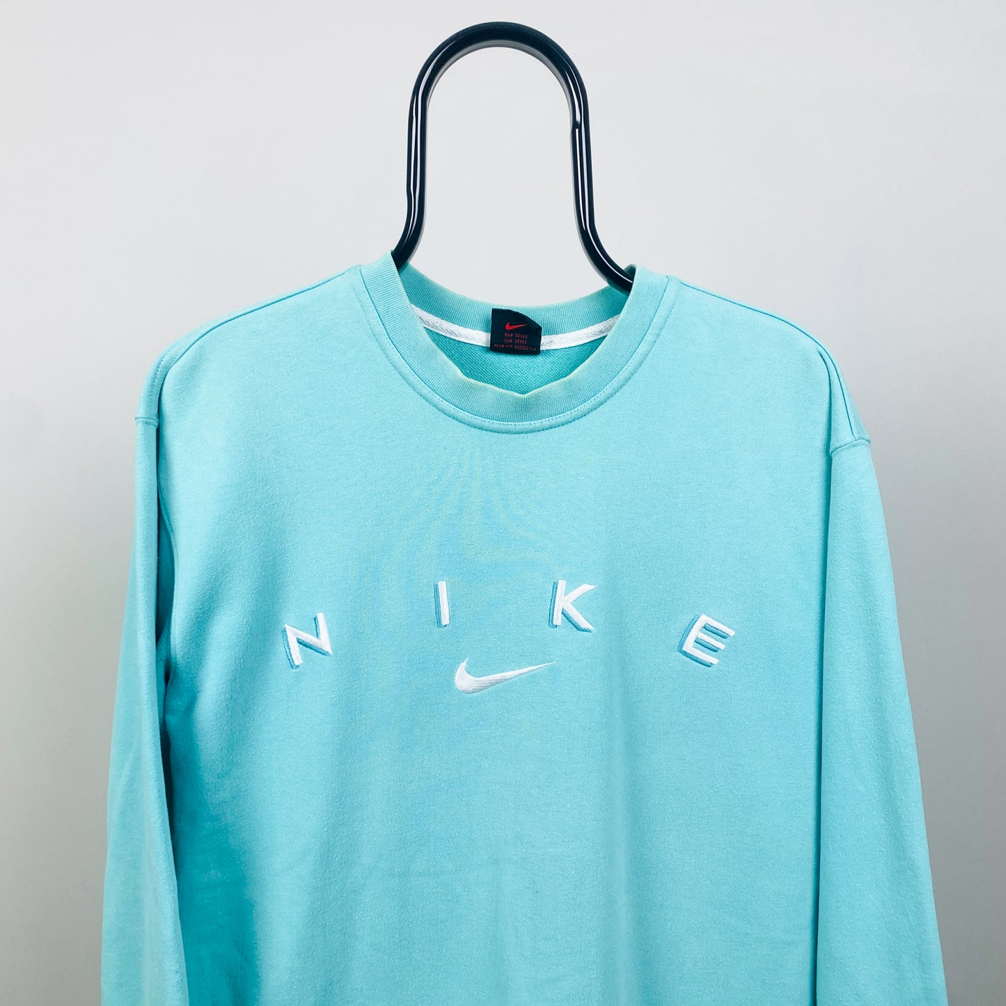 90s Nike Sweatshirt Blue Medium