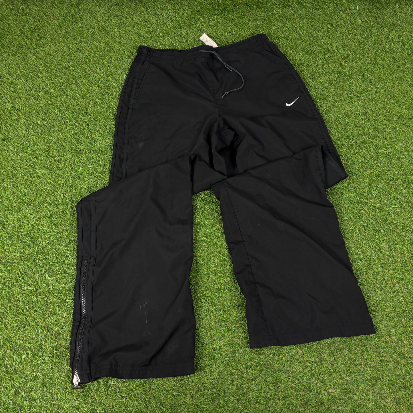 00s Nike Brazil Piping Tracksuit Jacket + Joggers Set Yellow Large