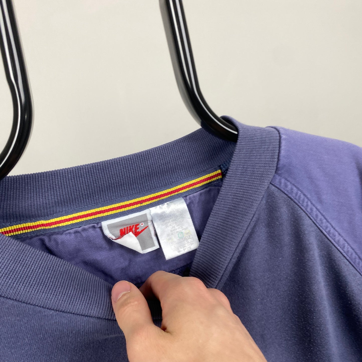 90s Nike Sweatshirt Blue Large