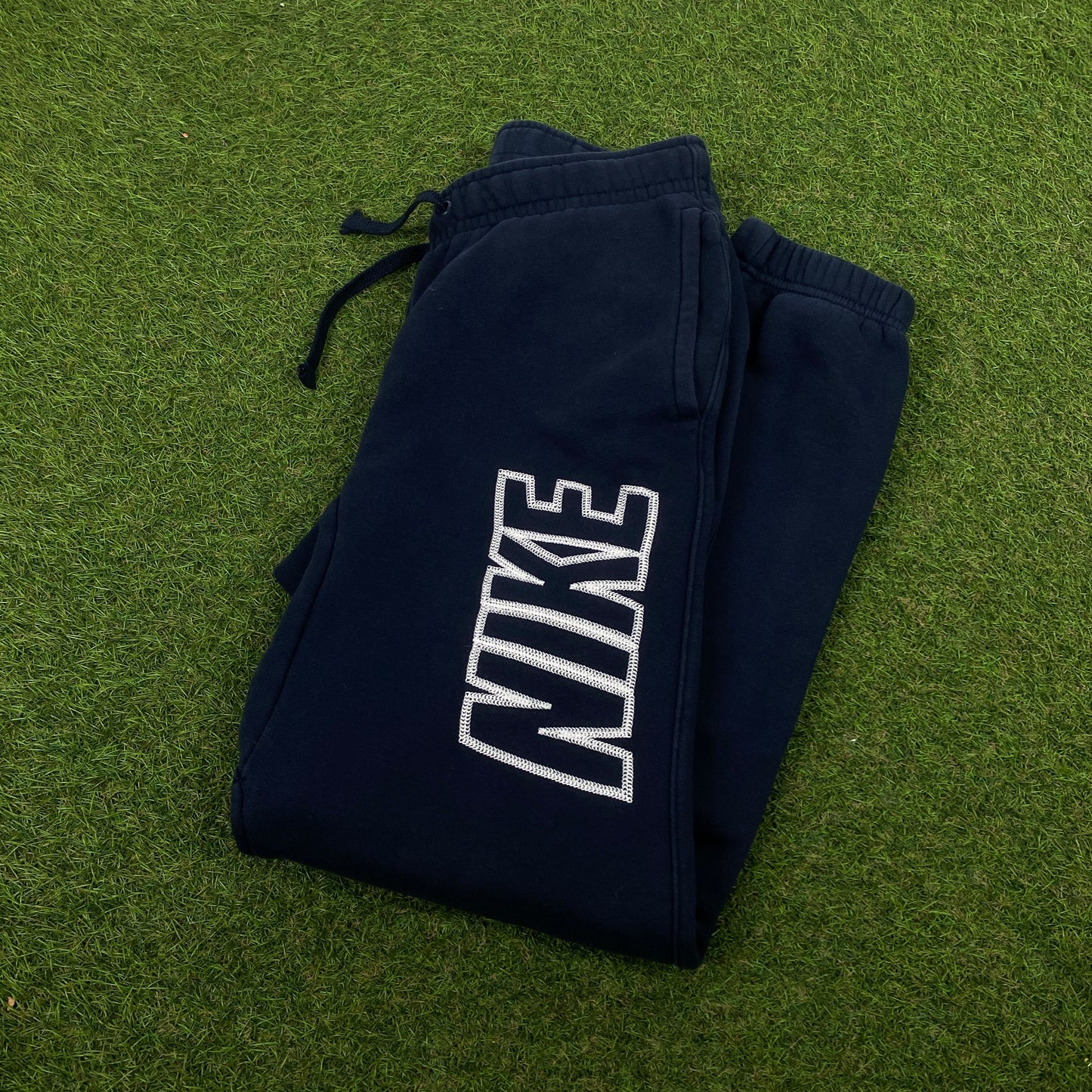 00s Nike Cotton Joggers Blue XS