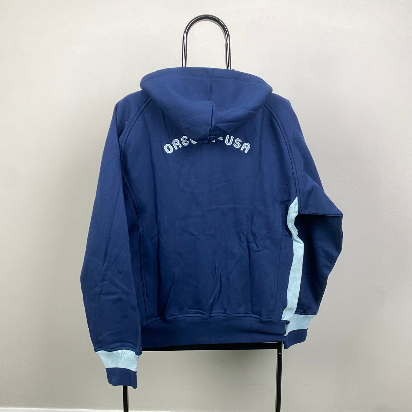 00s Nike Heavyweight Hoodie Blue Small