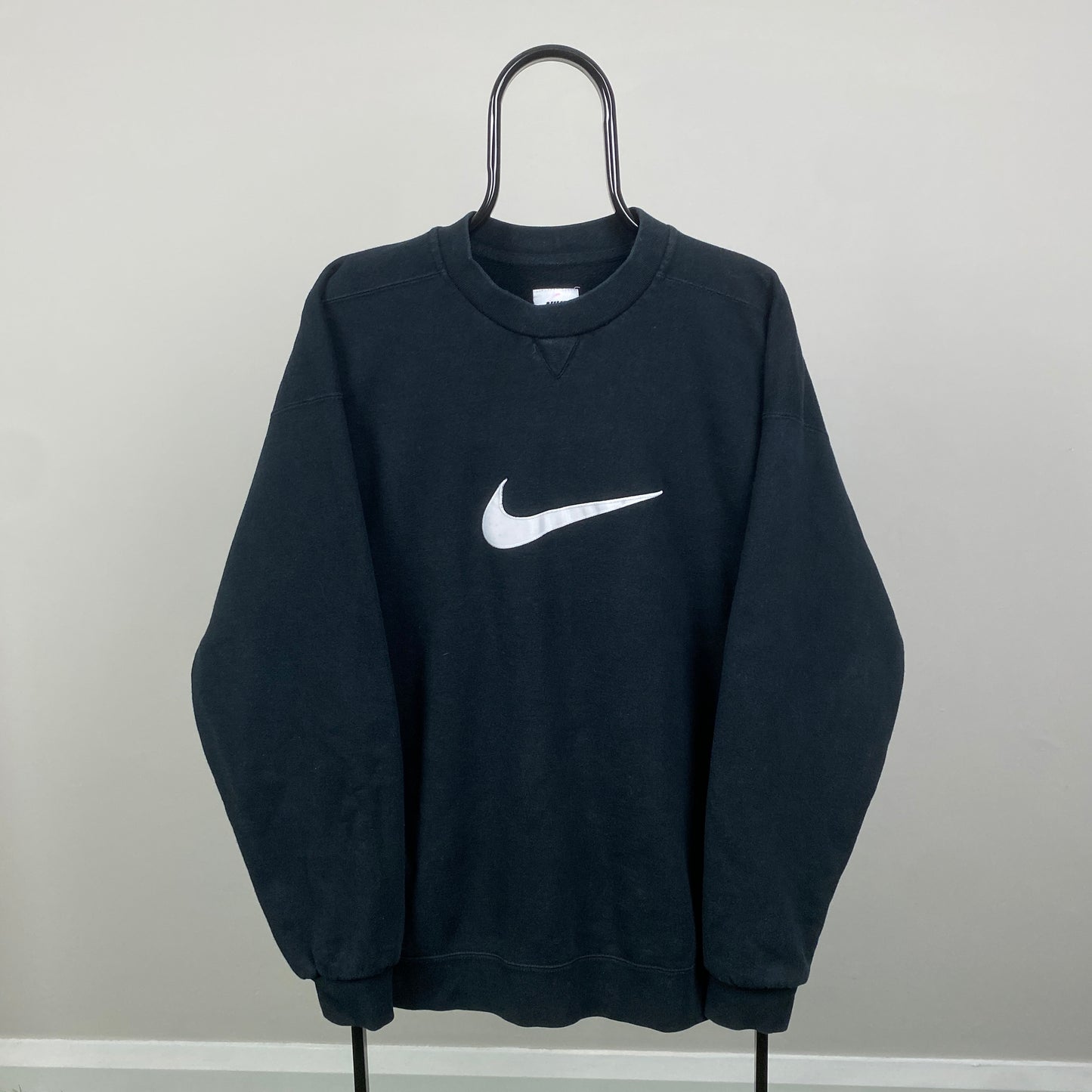 90s Nike Sweatshirt Black XL