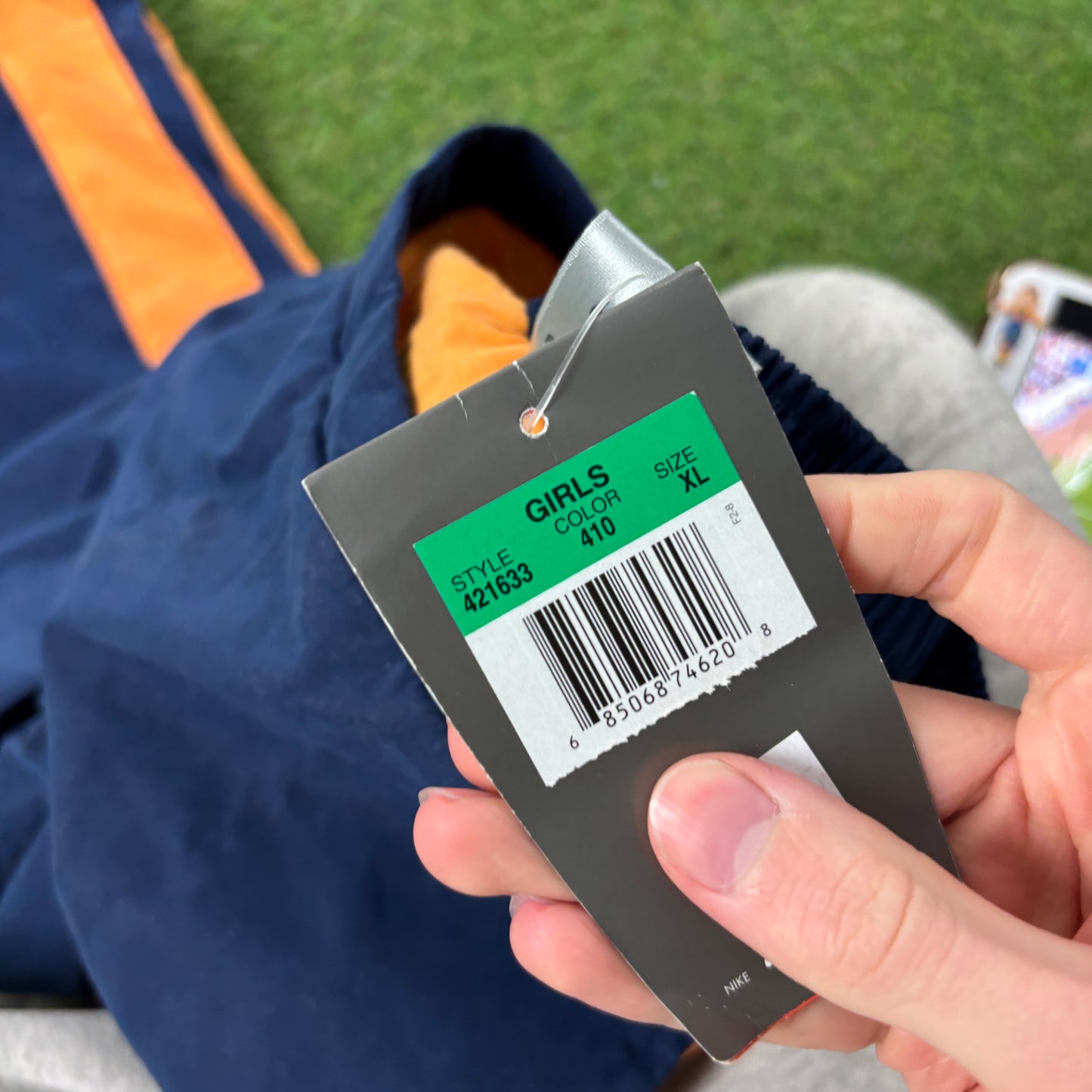 00s Nike Piping Joggers Blue XL