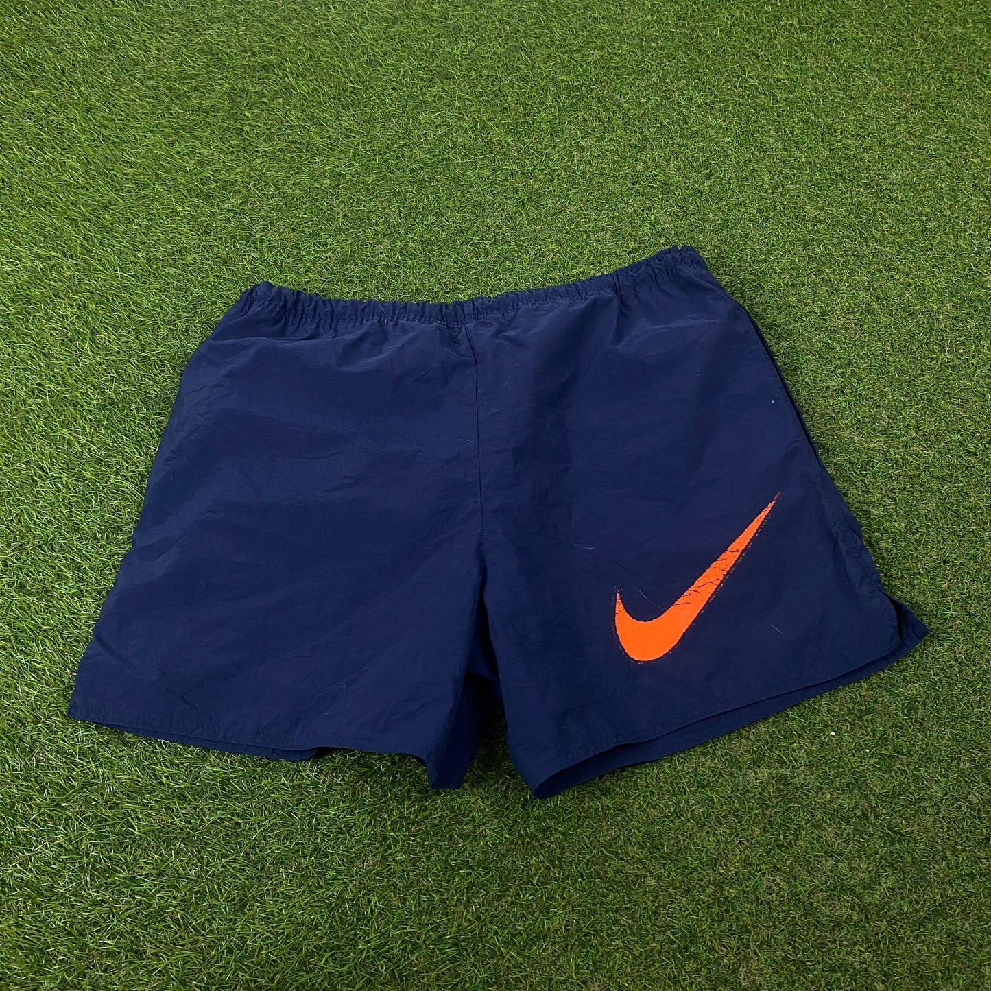 90s Nike Shorts Blue Large