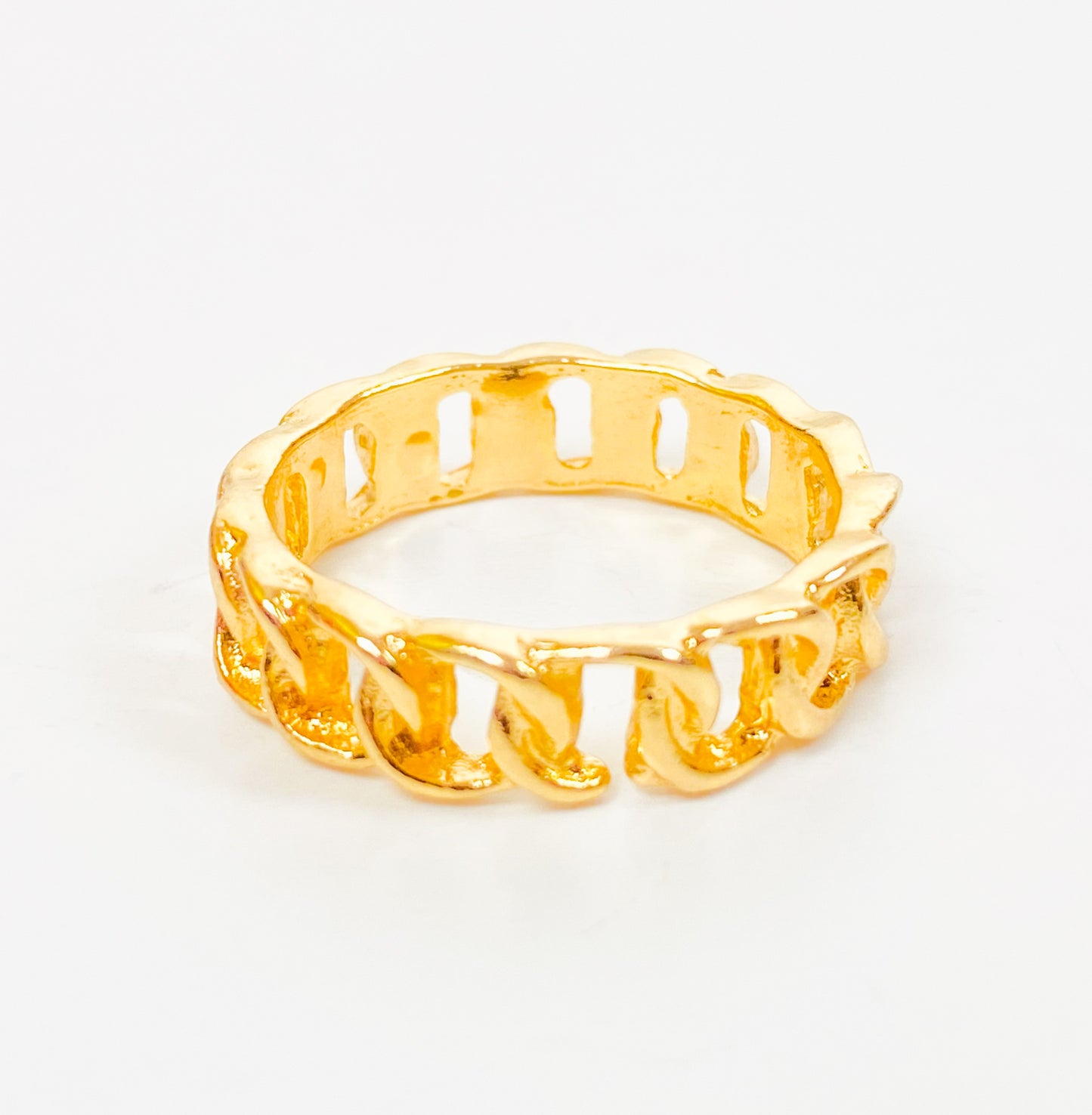 Chained Ring Gold