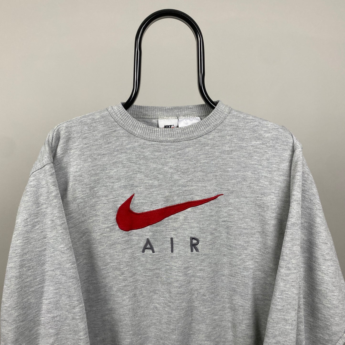 90s Nike Air Sweatshirt Grey Small