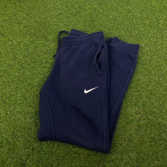 00s Nike Cotton Joggers Blue Small