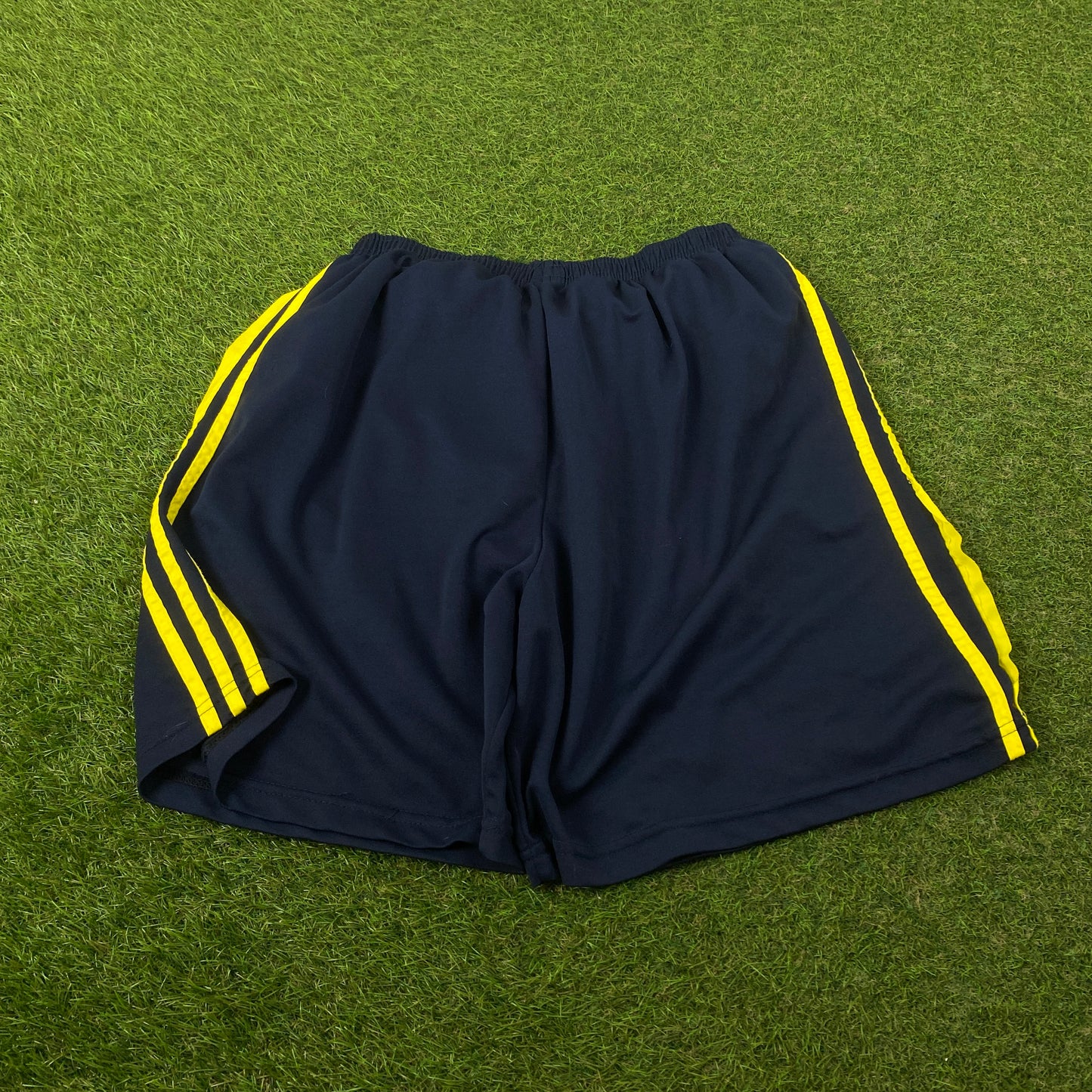00s Adidas Fenerbahce Football Shorts Blue Large