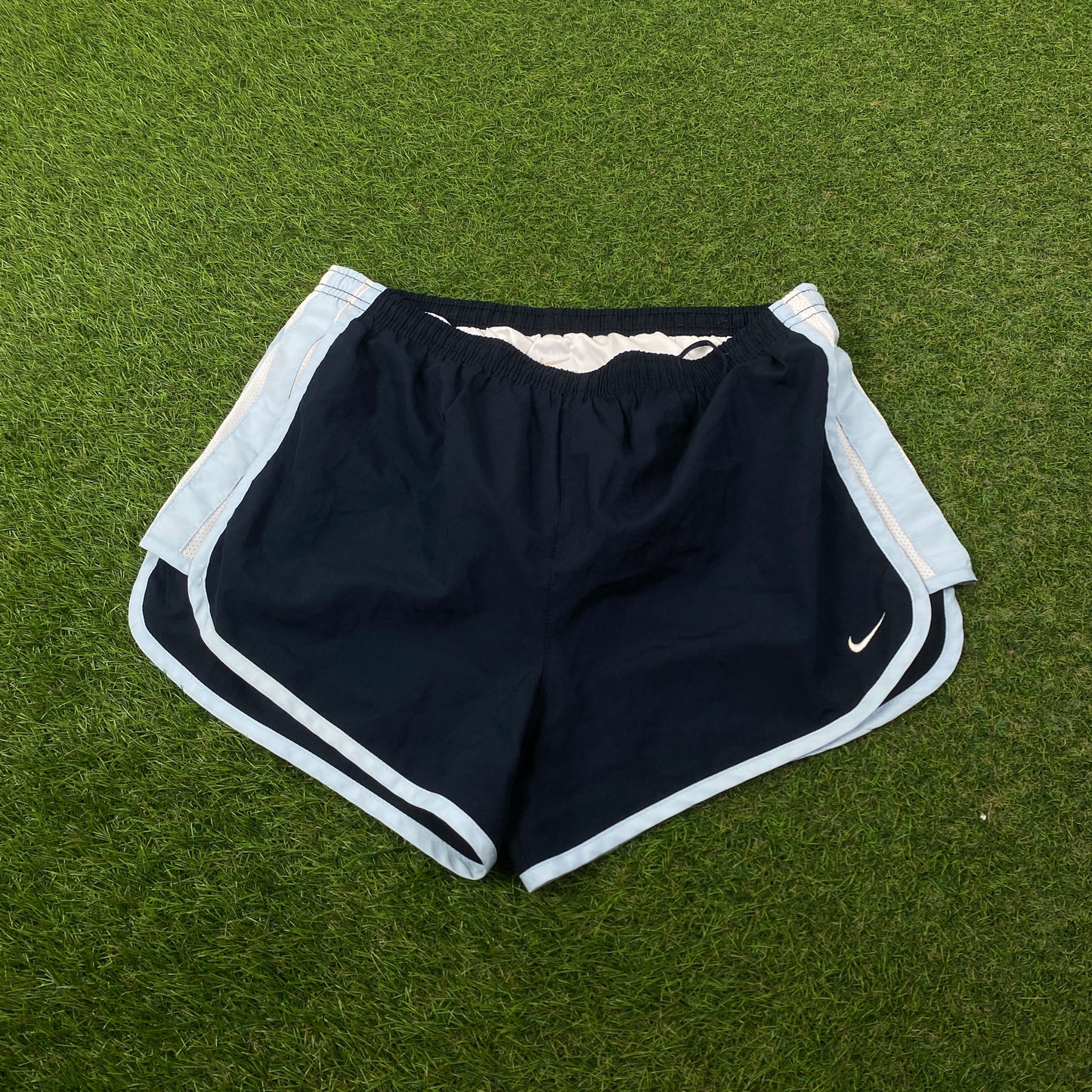 00s Nike Running Shorts Blue Large