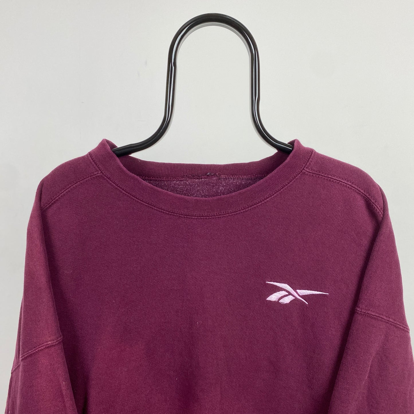 Retro Reebok Sweatshirt Red XXL