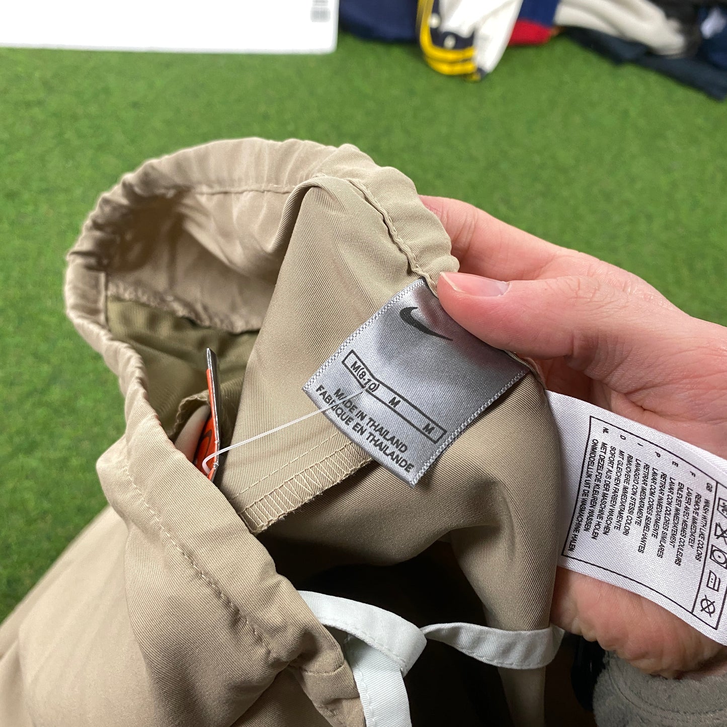 00s Nike Piping Joggers Brown Medium