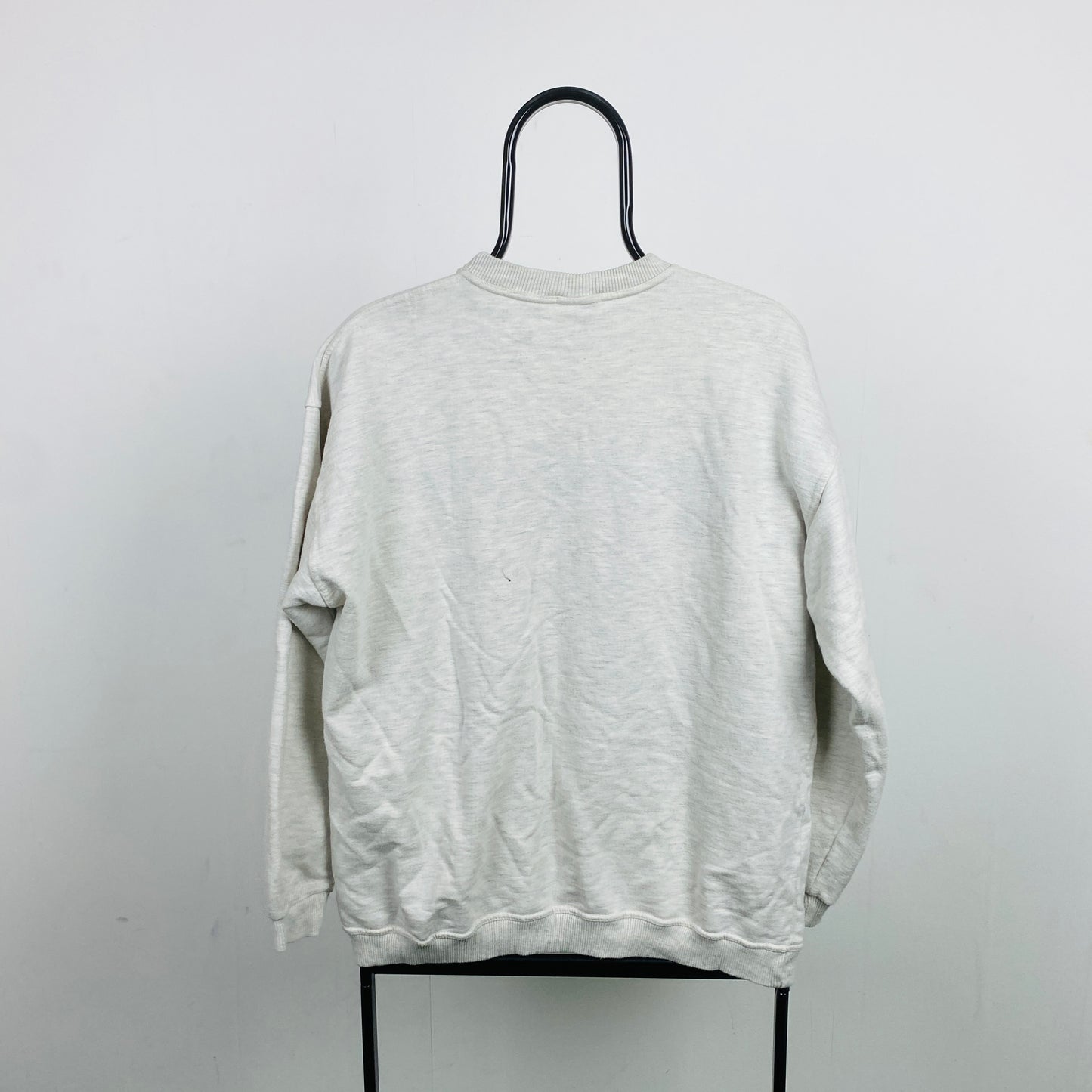 Retro 90s Owl Sweatshirt Grey Large