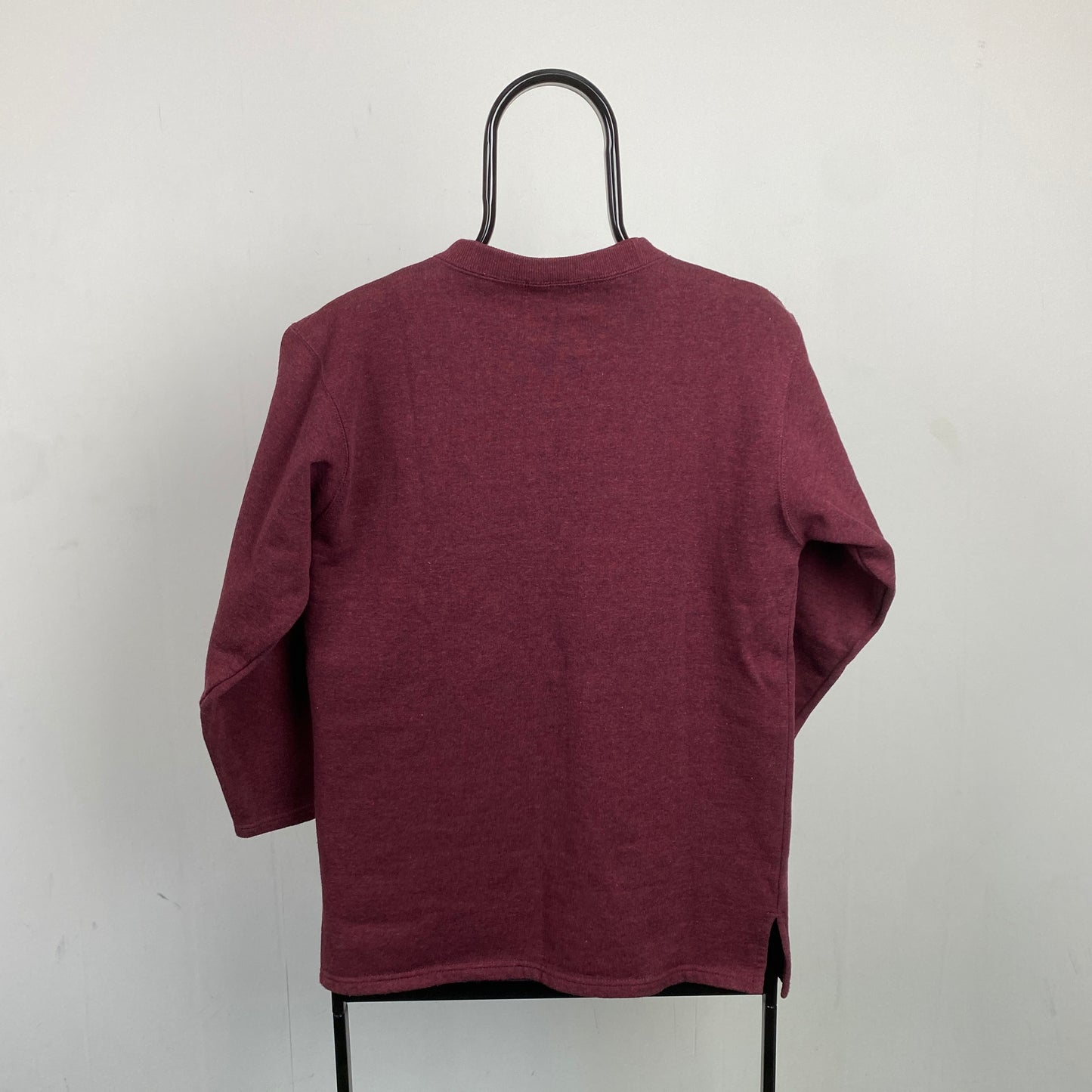 Retro Owl Sweatshirt Red Small