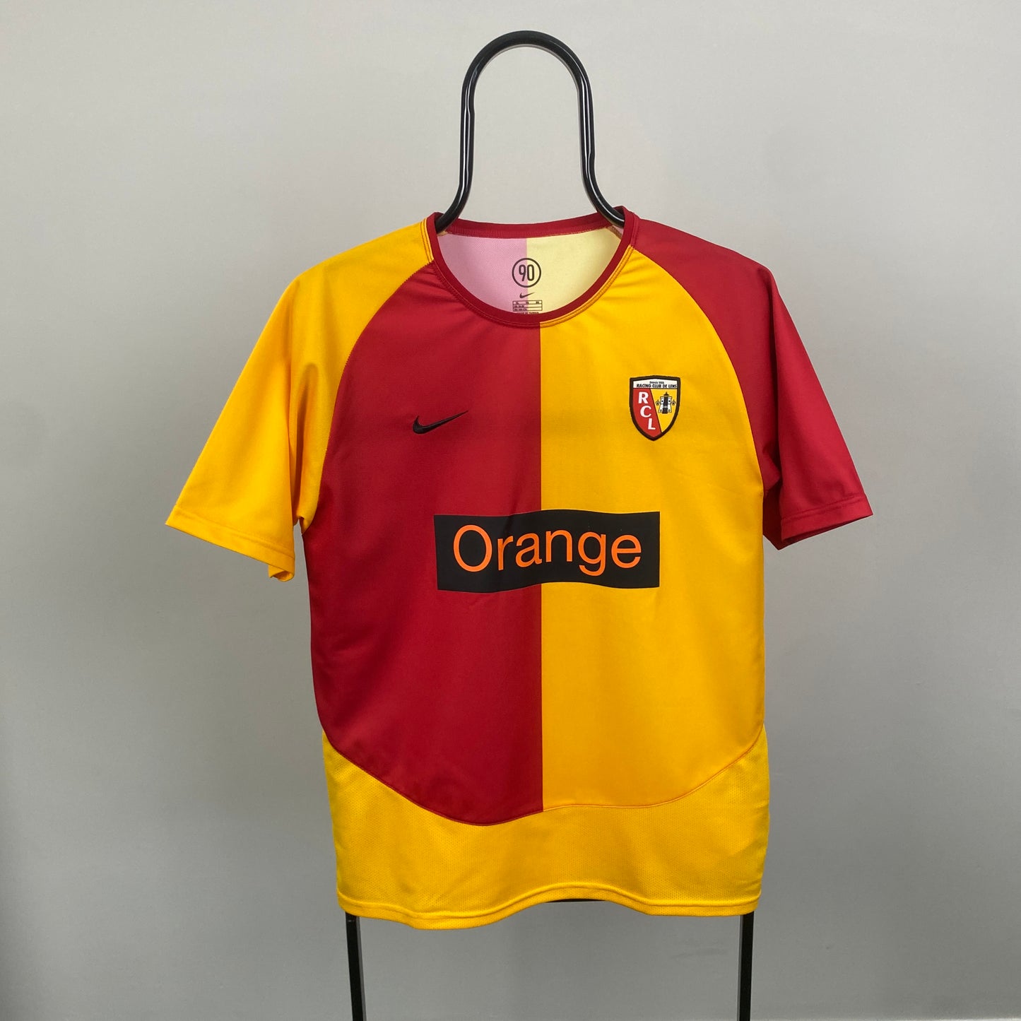 00s Nike RC Lens Football Shirt T-Shirt Red Small