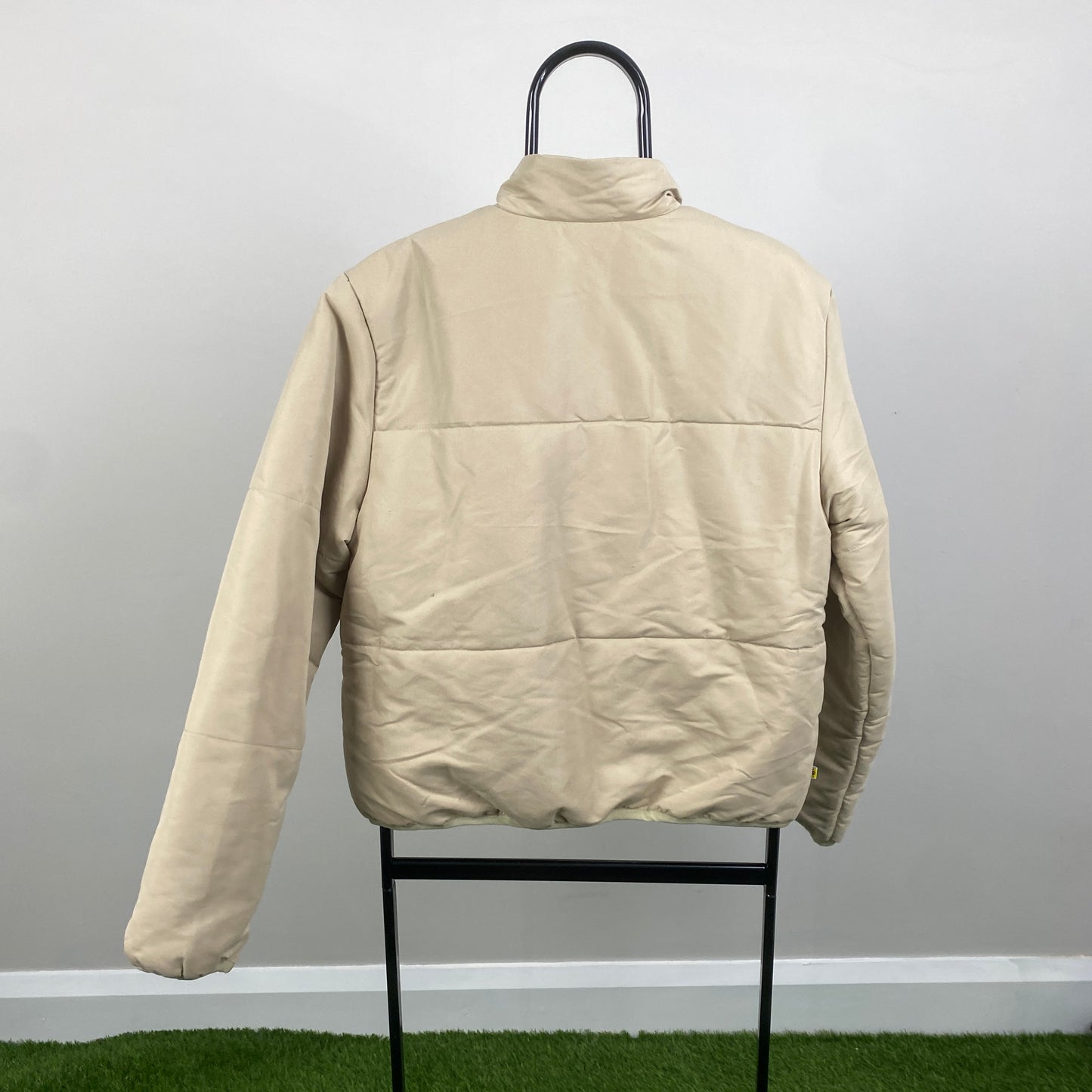 00s Nike Side Zip Puffer Jacket Brown Womens Large