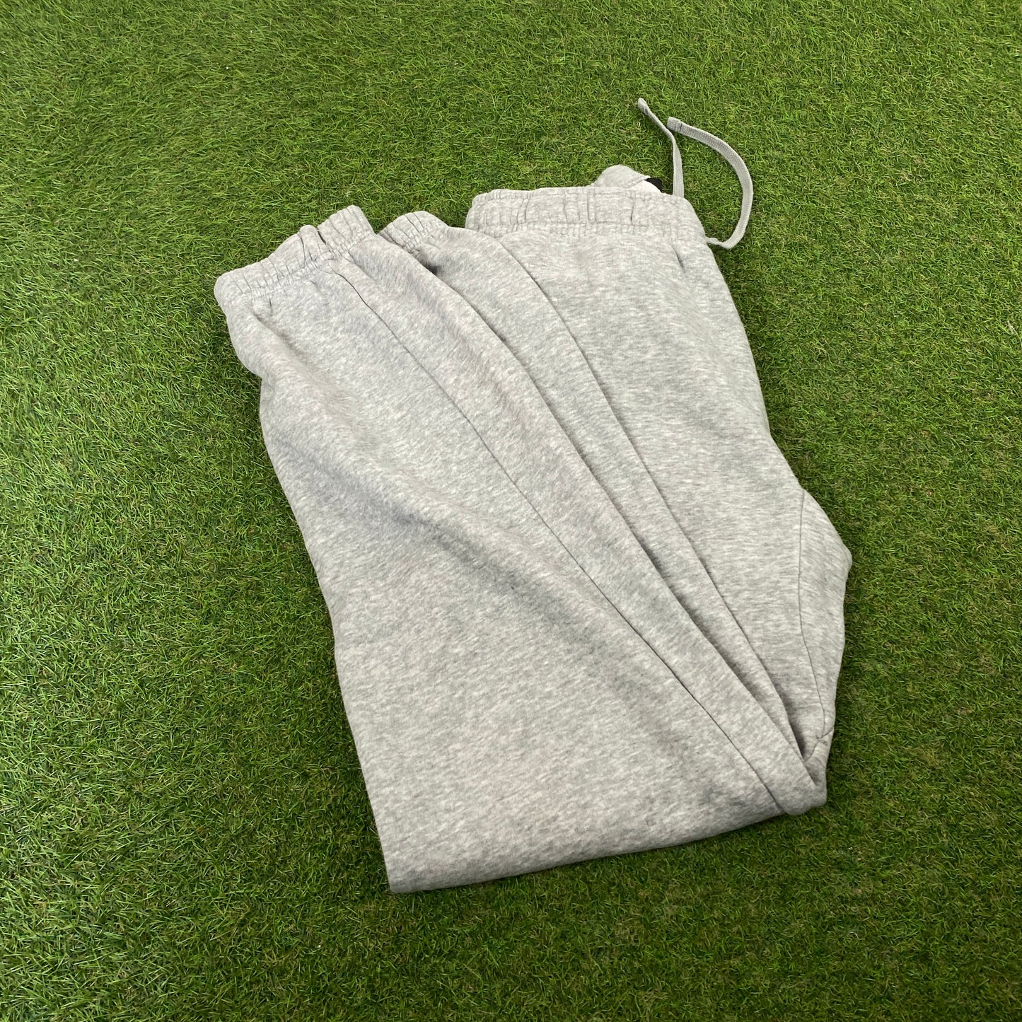 00s Nike Cotton Joggers Grey Small