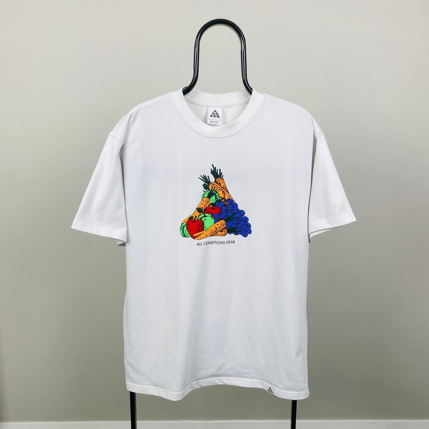 00s Nike ACG Fruit T-Shirt White Small