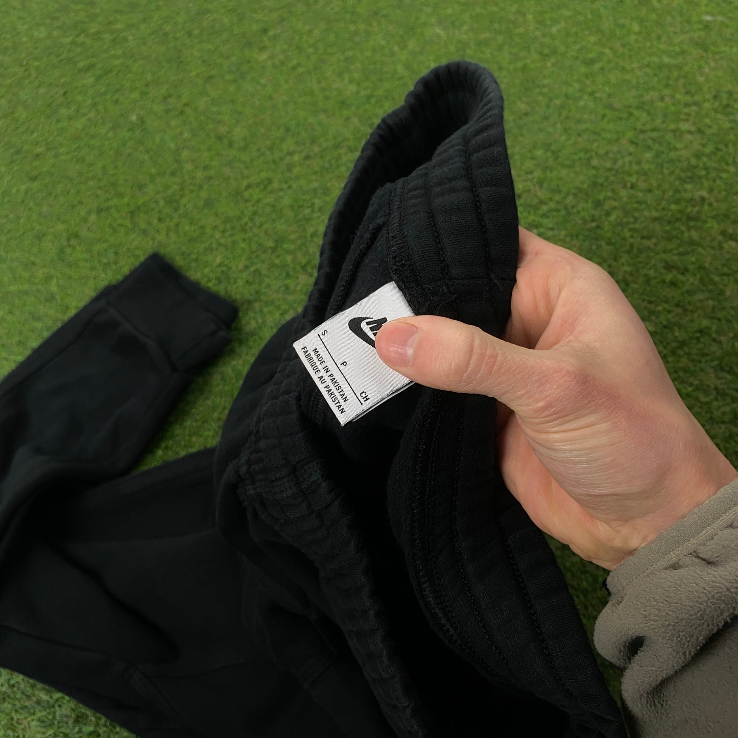 00s Nike Cotton Joggers Black Small