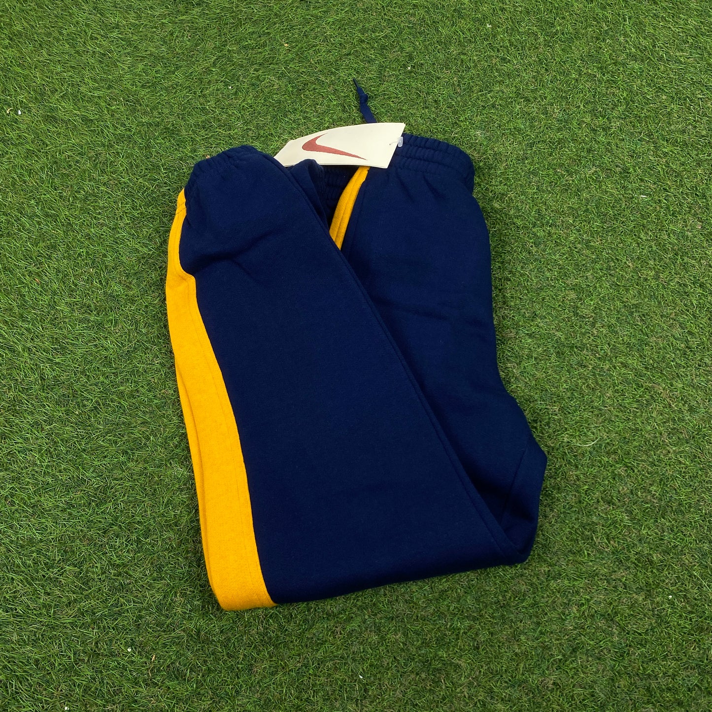 90s Nike Cotton Joggers Blue XS