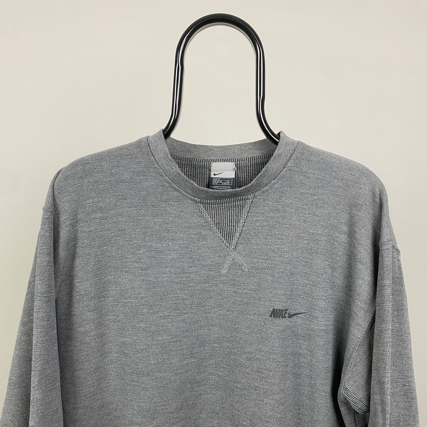 00s Nike Sweatshirt Grey Medium
