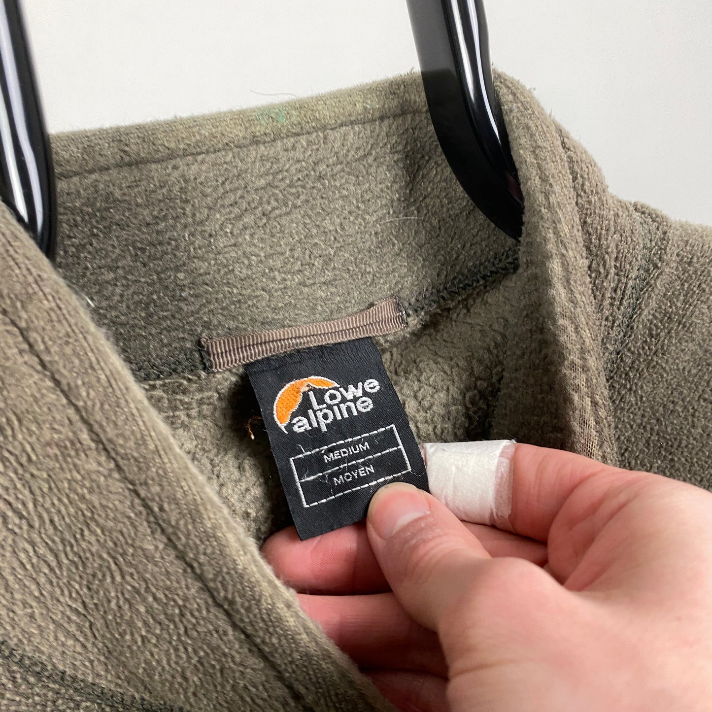 90s Lowe Alpine Polartec Fleece Sweatshirt Brown Medium