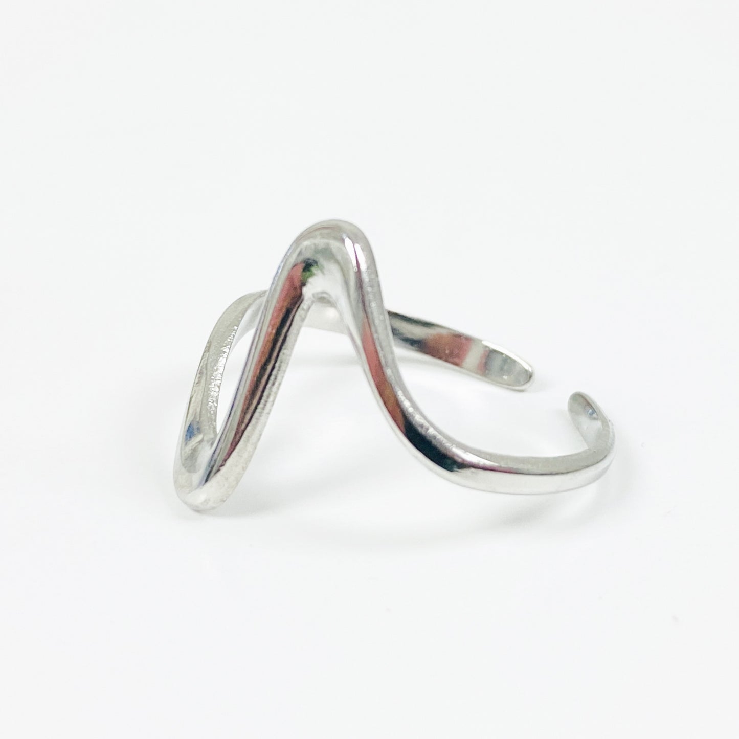 Vintage Adjustable Squiggle Ring