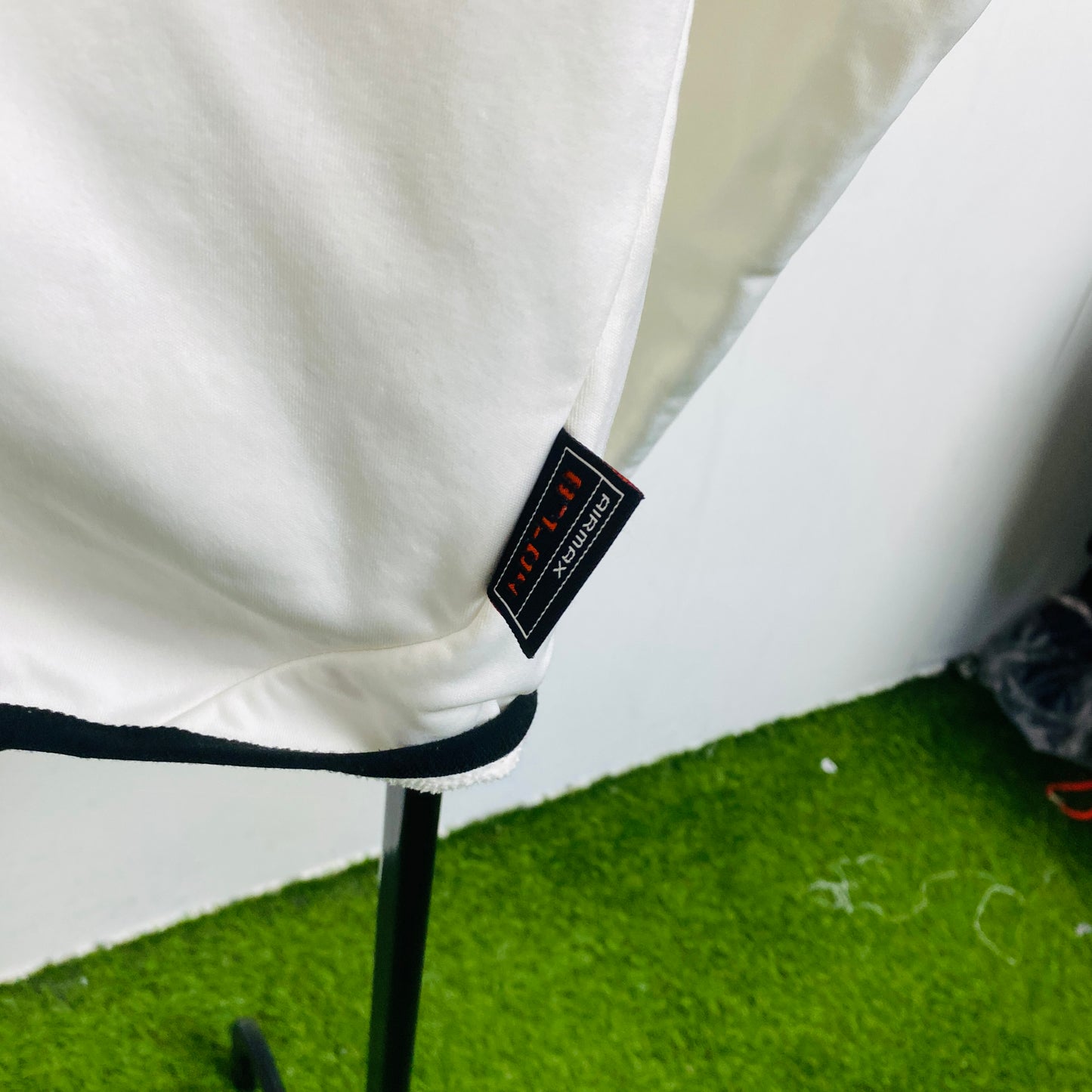 00s Nike Air Max Centre Swoosh Hoodie White Large
