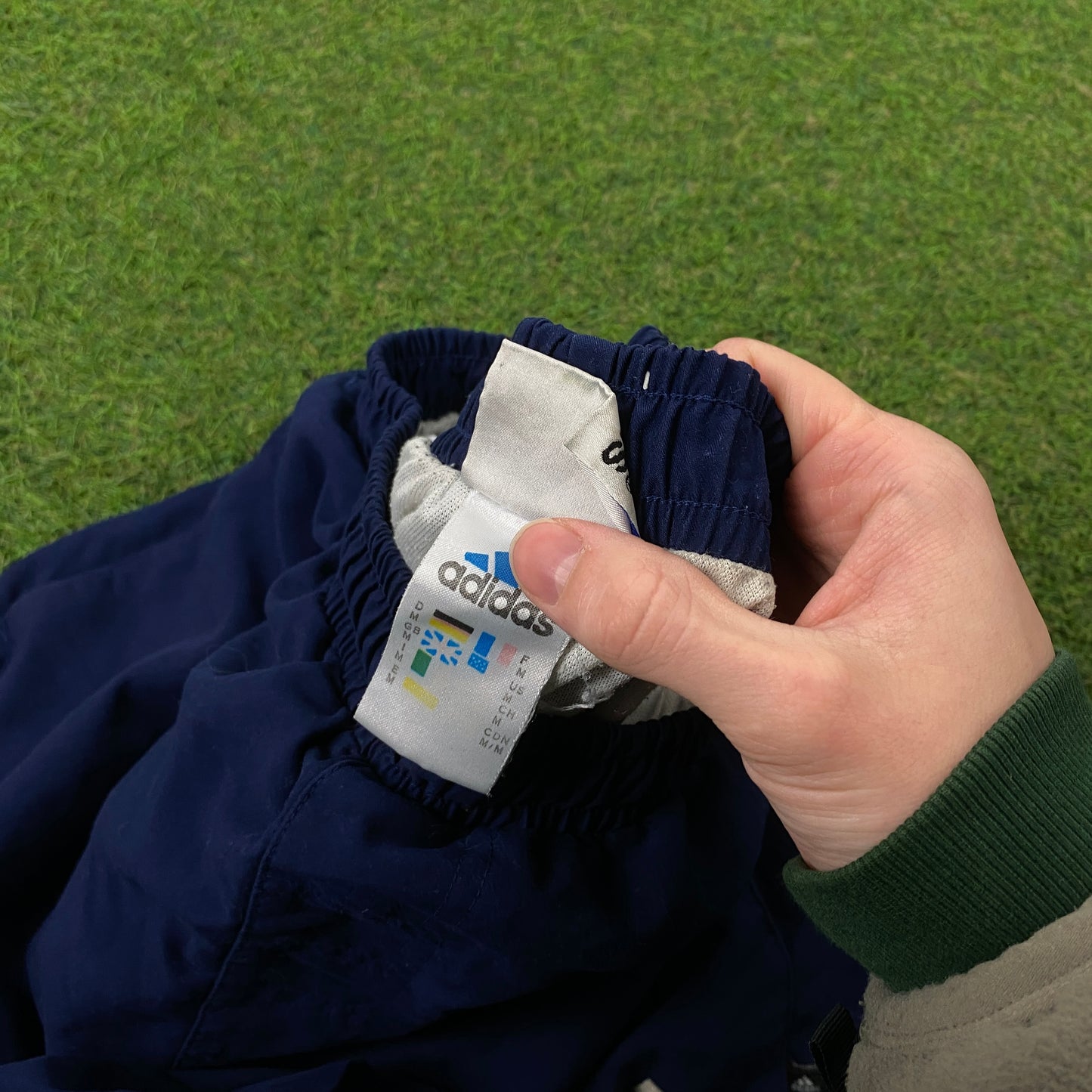 90s Adidas Shorts Blue Medium