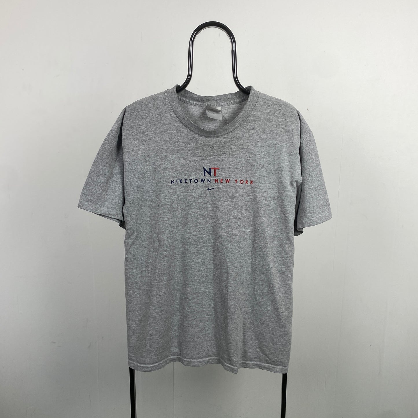 00s Nike Town New York T-Shirt Grey Large