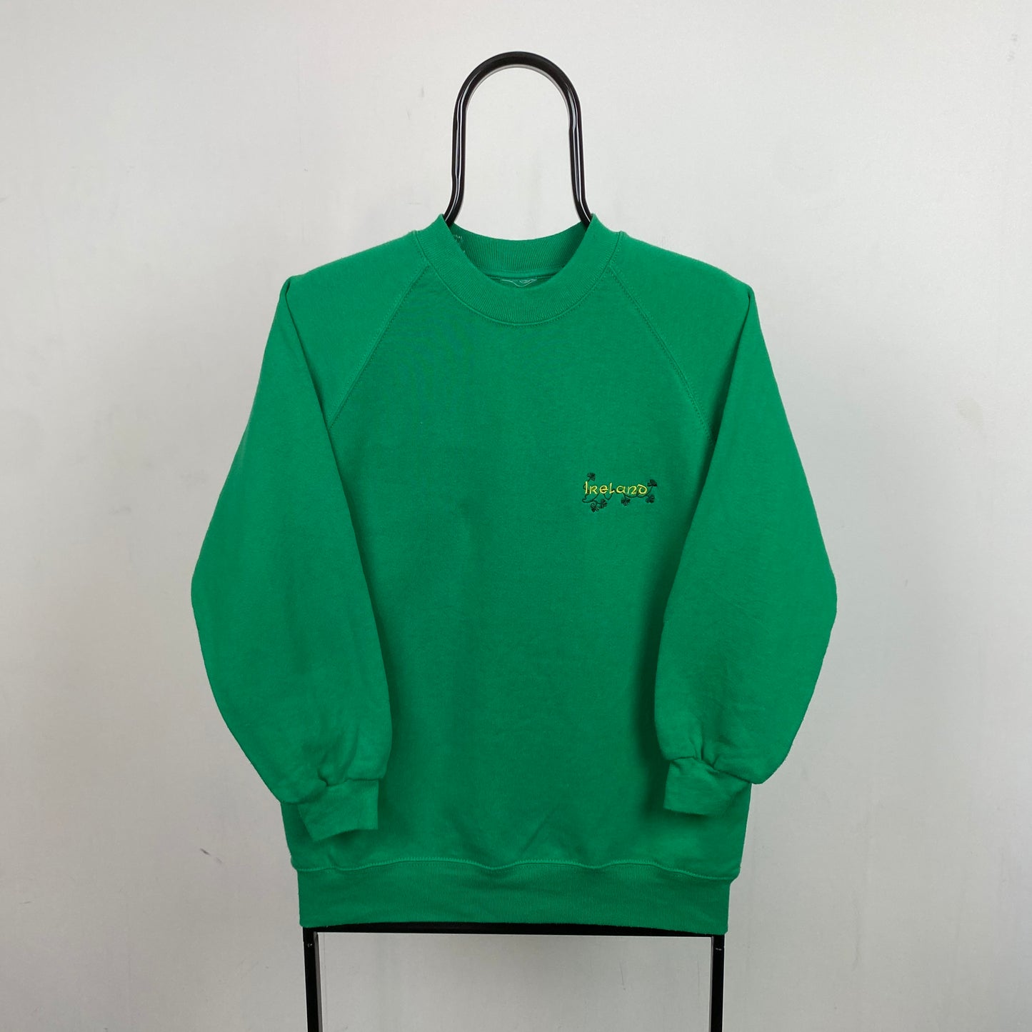 Retro Ireland Sweatshirt Green Small