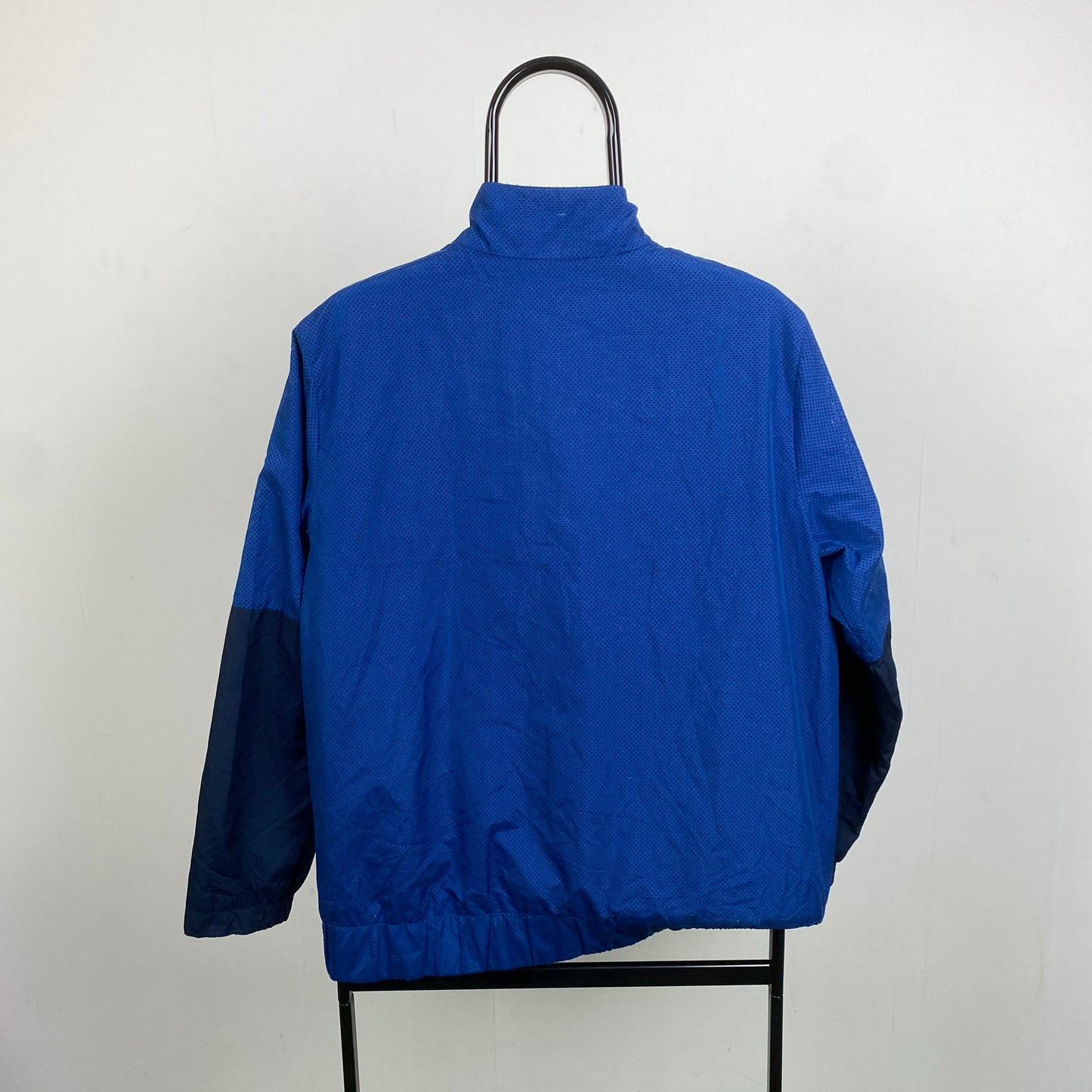 90s Nike Barcelona Windbreaker Jacket Blue Small