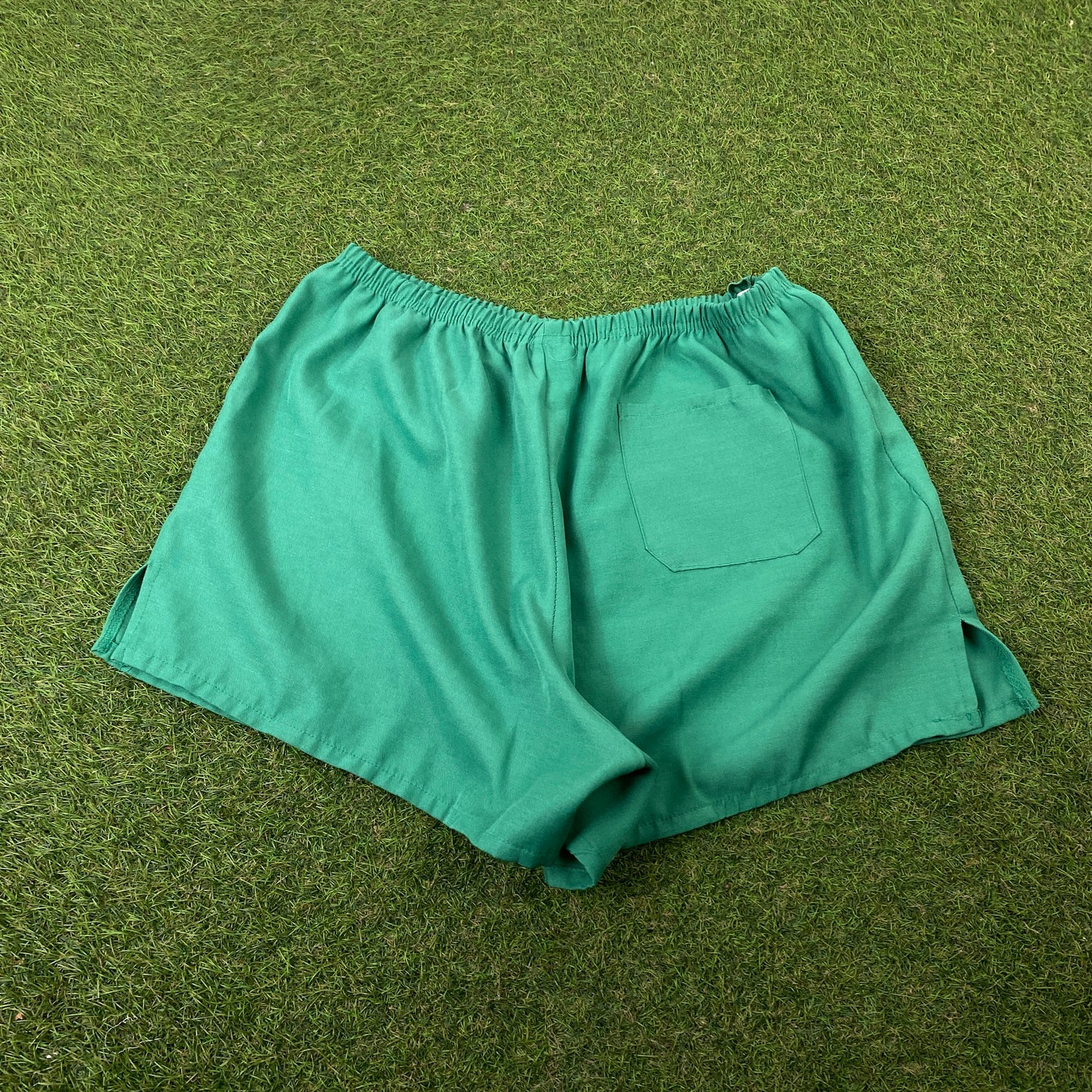Retro Sprinter Shorts Green Large