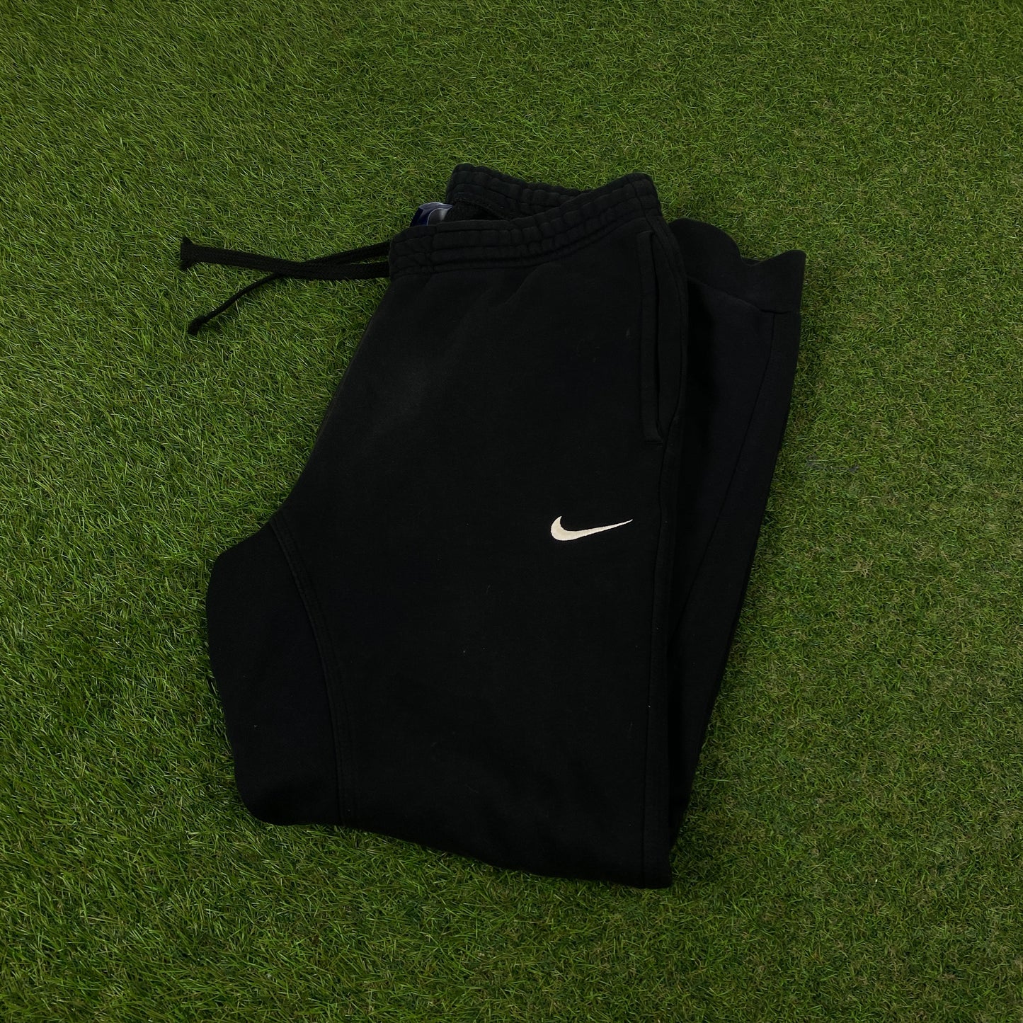 00s Nike Cotton Joggers Black Medium