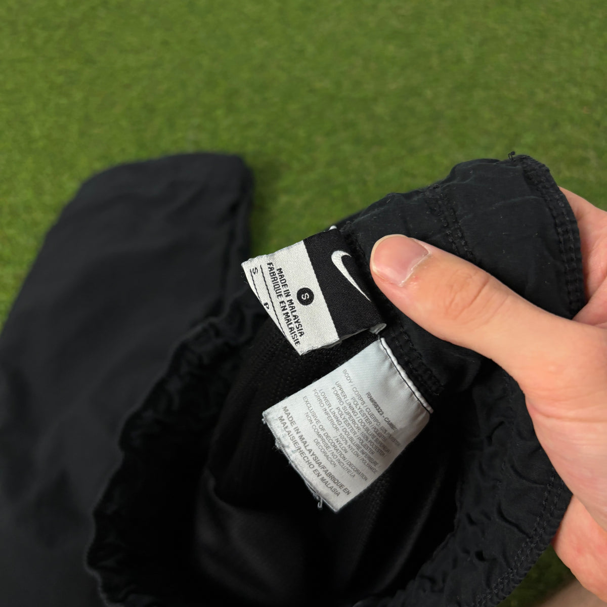 00s Nike Piping Joggers Black Small