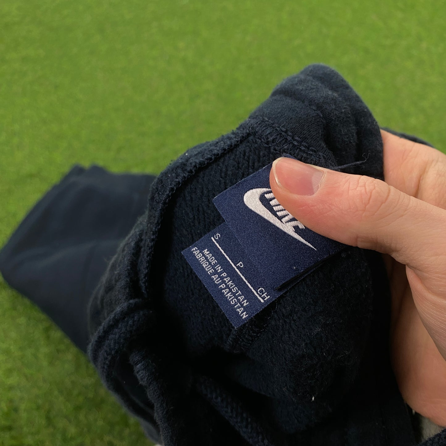 00s Nike Cotton Joggers Blue Small