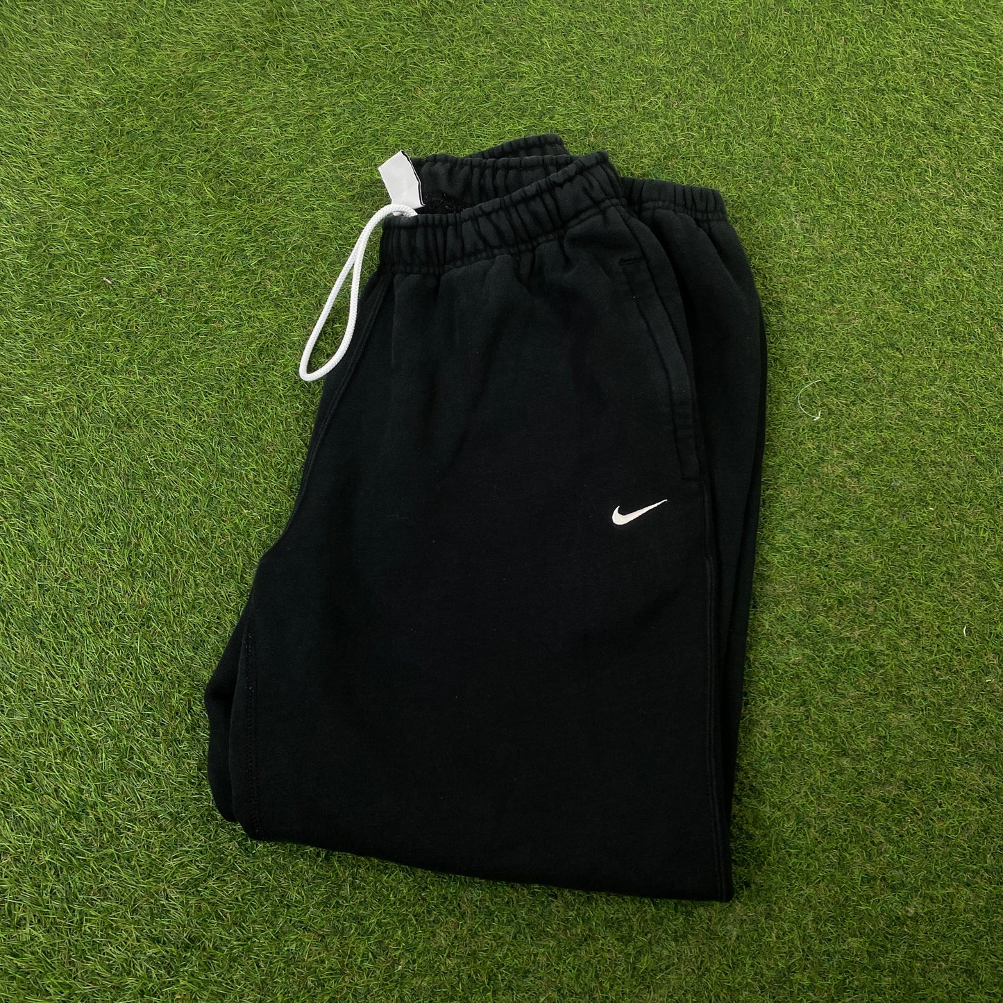 00s Nike NRG Zip Pocket Joggers Black Small