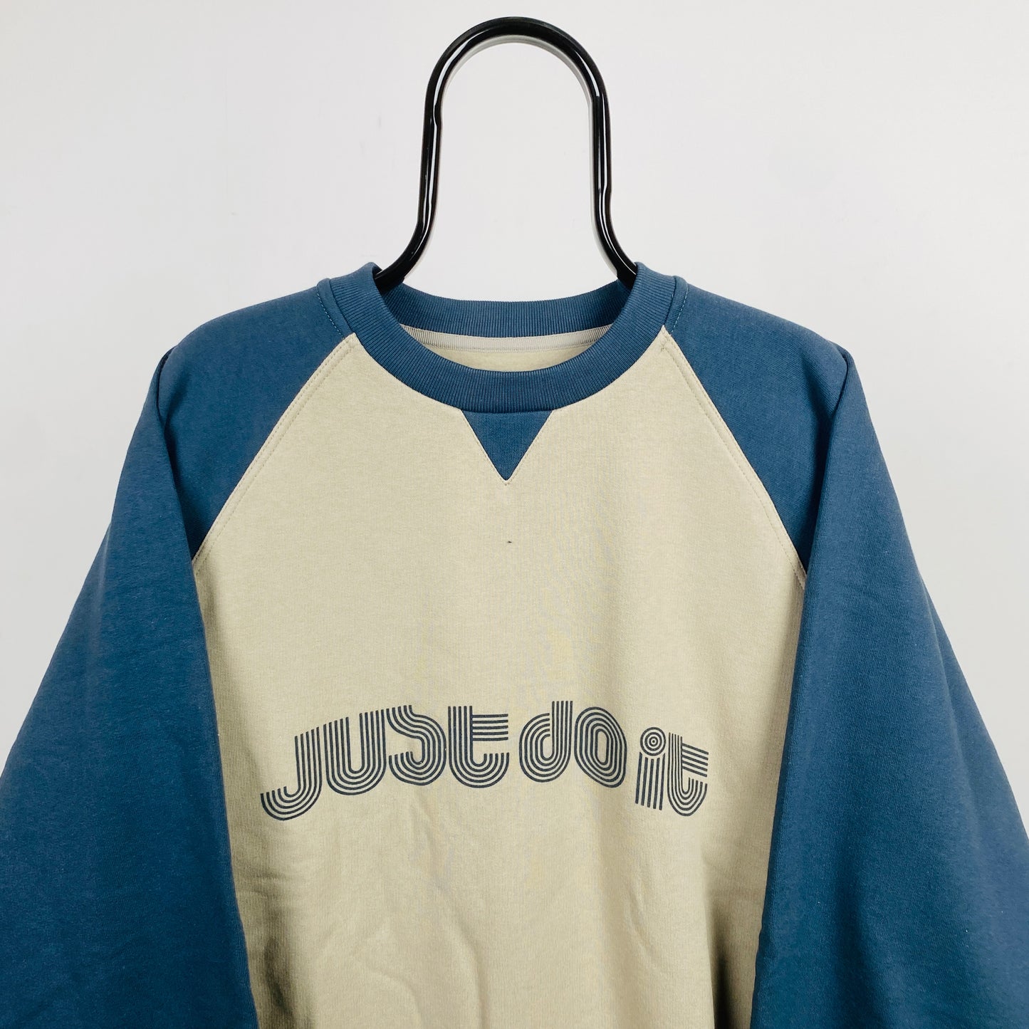 00s Nike Just Do It Sweatshirt Brown Large