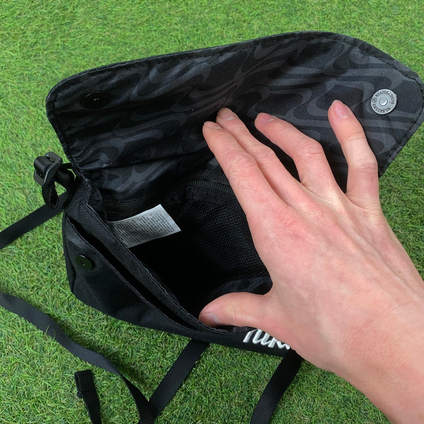 00s Nike Sling Shoulder Bag Black