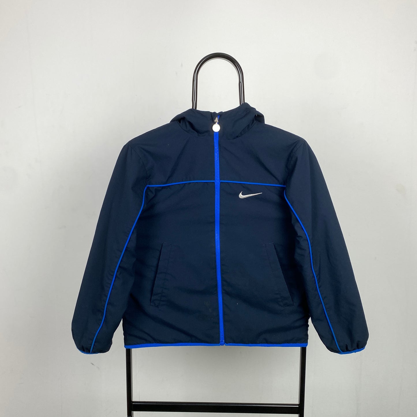 00s Nike Reversible Piping Jacket Black XS